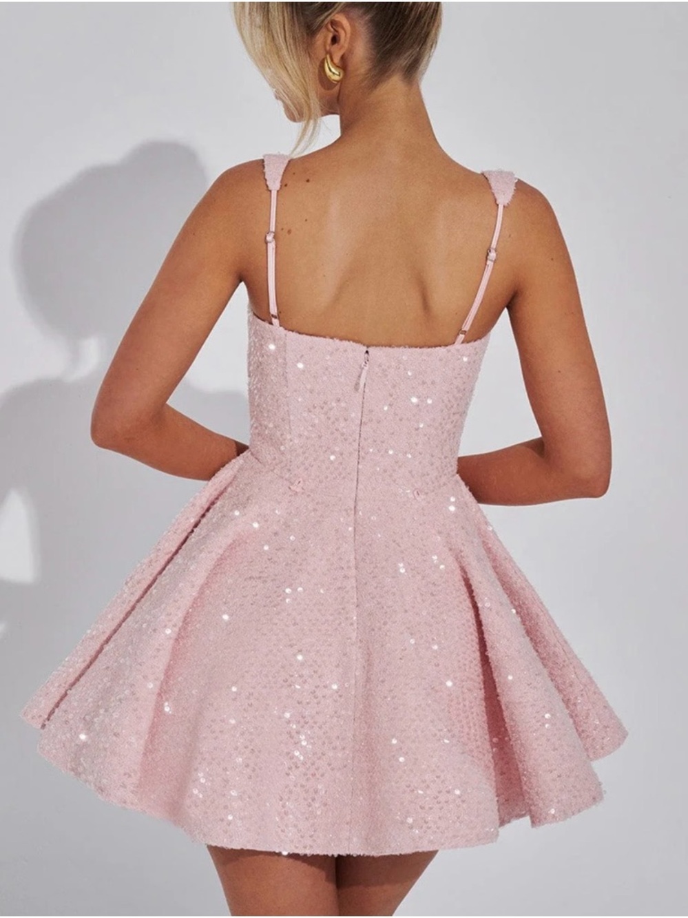 Babyboo DOROTHY MINI DRESS -
BLUSH Pink Small - Picture 4 of 10